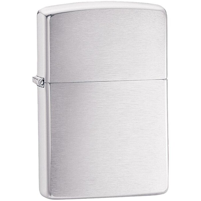 Зажигалка Zippo Classic Brushed, серебристая G-12977.11 фото 1