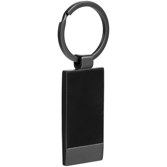 Брелок Gun Metal Rectangle ver.2, графитовый G-14163.30 фото 1