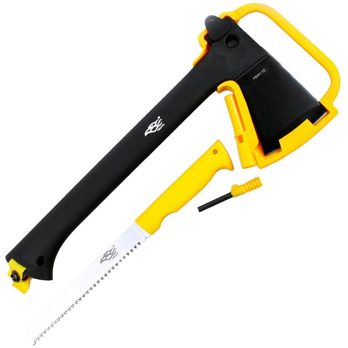 Топор Firebird FSA01, черный с желтым G-14300.38 фото 1