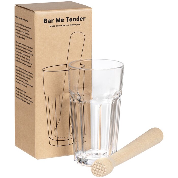 Набор для мохито Bar Me Tender с мадлером G-15854.00 фото 1