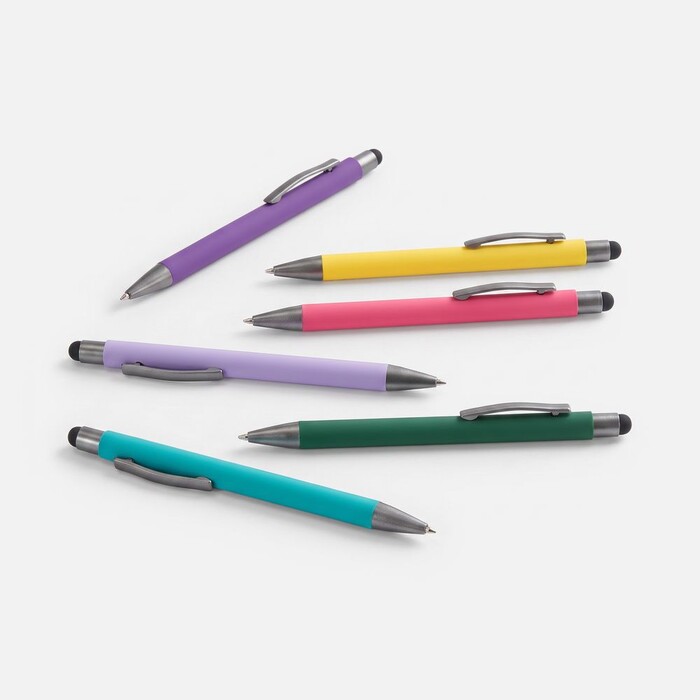 Ручка шариковая Atento Soft Touch со стилусом на заказ G-16428.00 фото 1