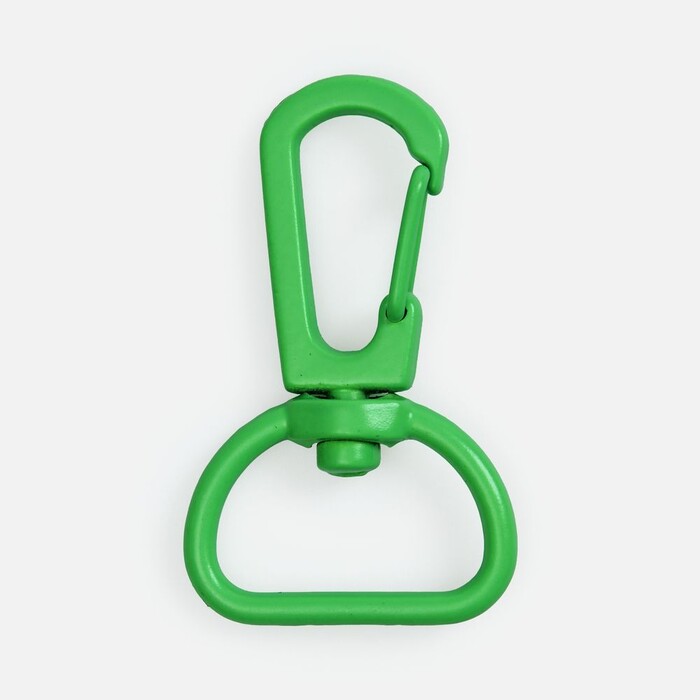 Застежка-карабин Snap Hook, M, зеленый неон G-16507.94 фото 1