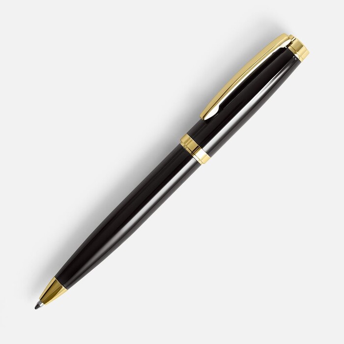 Ручка шариковая Letra Gold, глянцевая, черная G-16710.30 фото 1