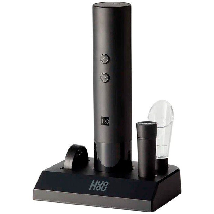 Винный набор HuoHou Electric Wine Bottle Opener 5 in 1, черный G-16768.30 фото 1
