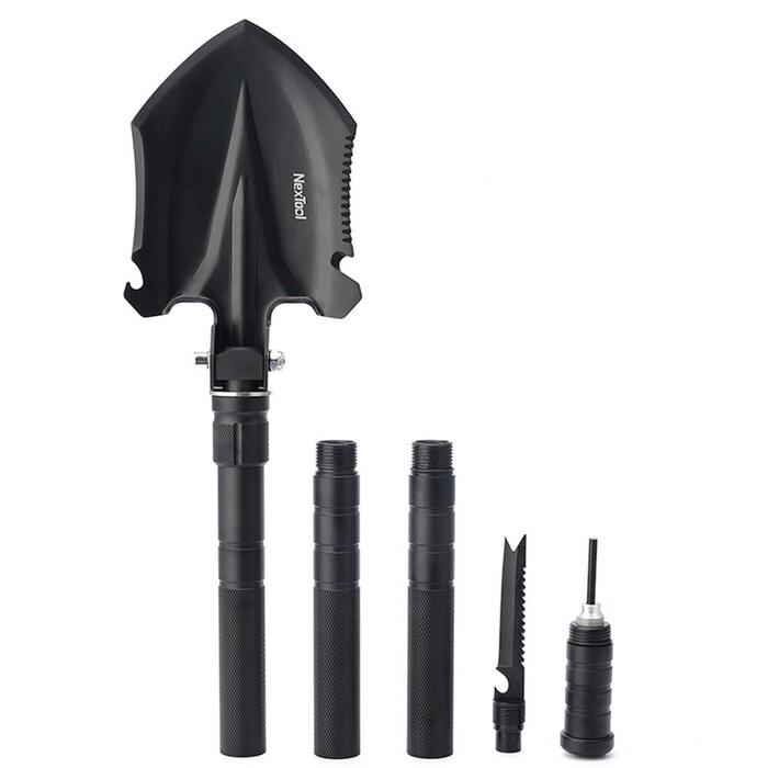 Многофункциональная лопата Nextool NE20206, черная G-16831.30 фото 1