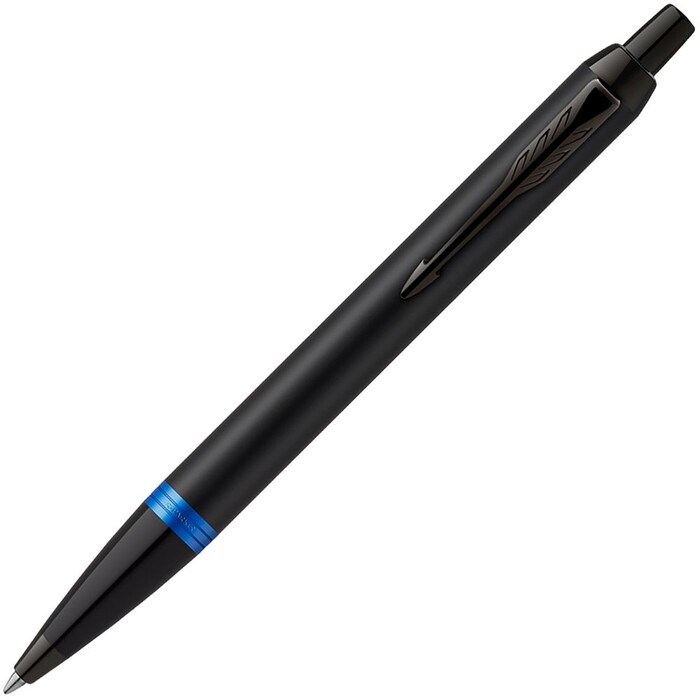 Ручка шариковая Parker IM Professionals Marine Blue BT, черная с синим G-17304.40 фото 1