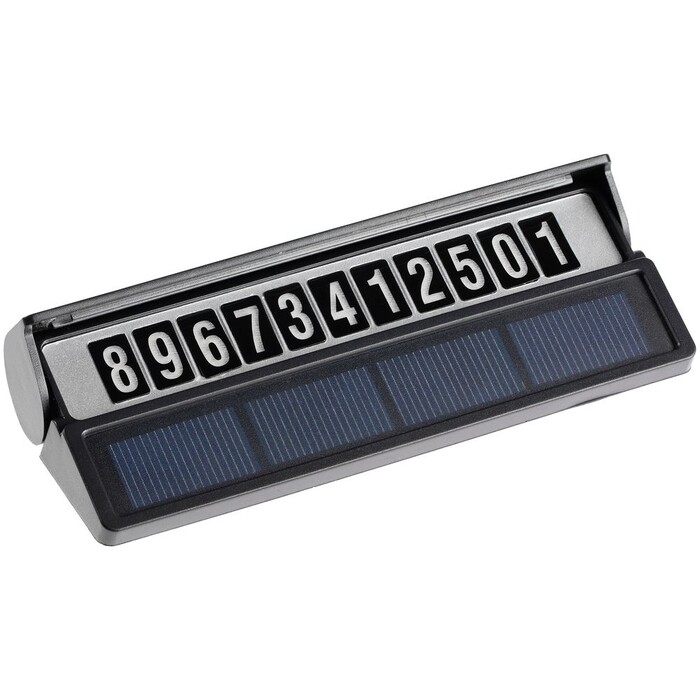 Парковочная визитка Litera Solar, черная G-17737.30 фото 1