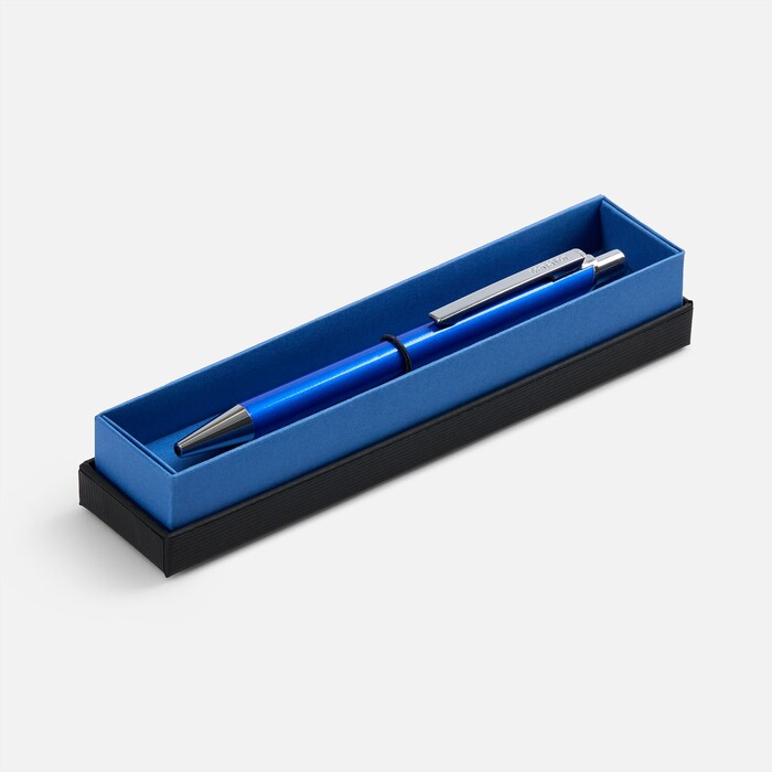 Ручка шариковая Arvent Glossy в футляре, синяя G-20506.40 фото 1
