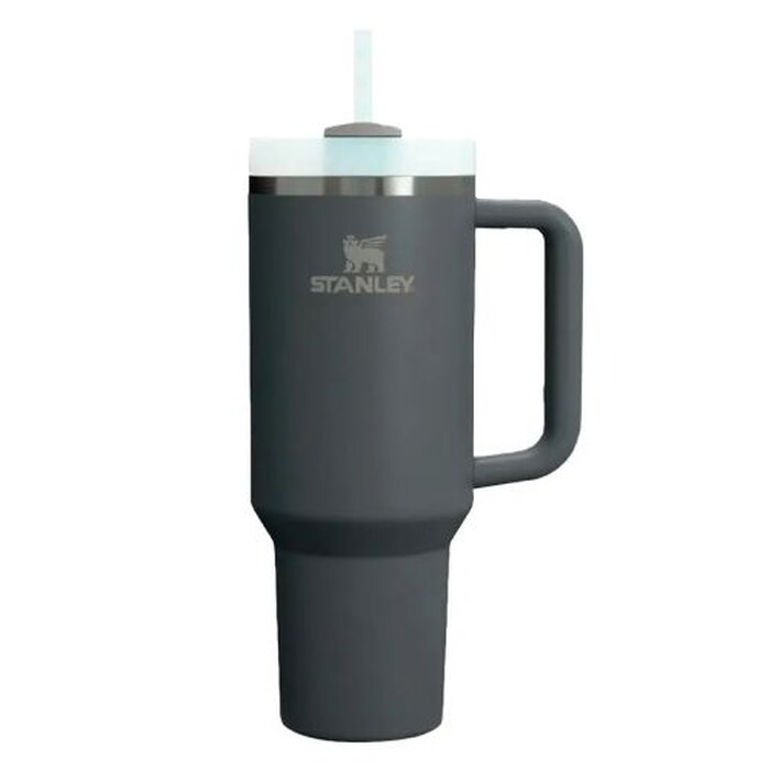 Термокружка Quencher H2.0 1180 с трубочкой, серая G-20629.10 фото 1