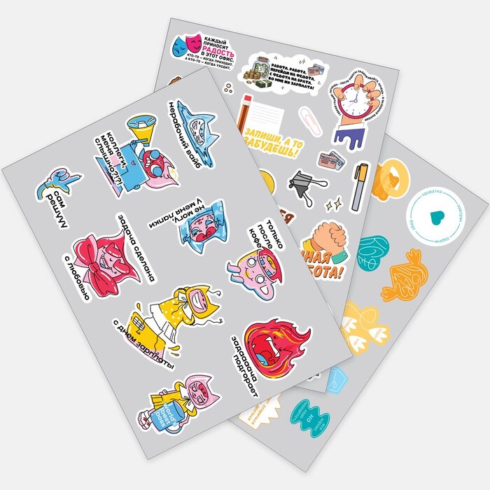 Наклейки ПВХ Sticker Pack на заказ, L G-20939.03 фото 1