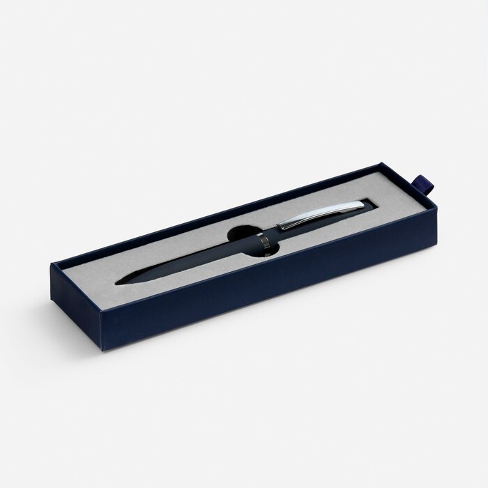 Ручка шариковая Bolt Soft Touch в футляре, синяя G-21072.40 фото 1