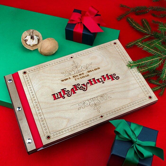 Новогодняя книга «Щелкунчик» с подвесками G-30160 фото 1