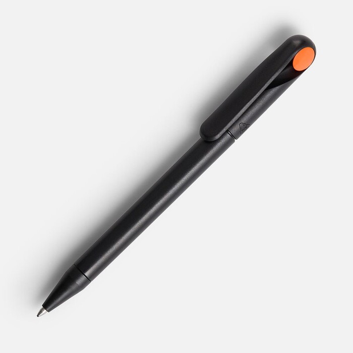Ручка шариковая Prodir DS1 TMM Dot, черная с оранжевым G-3425.32 фото 1