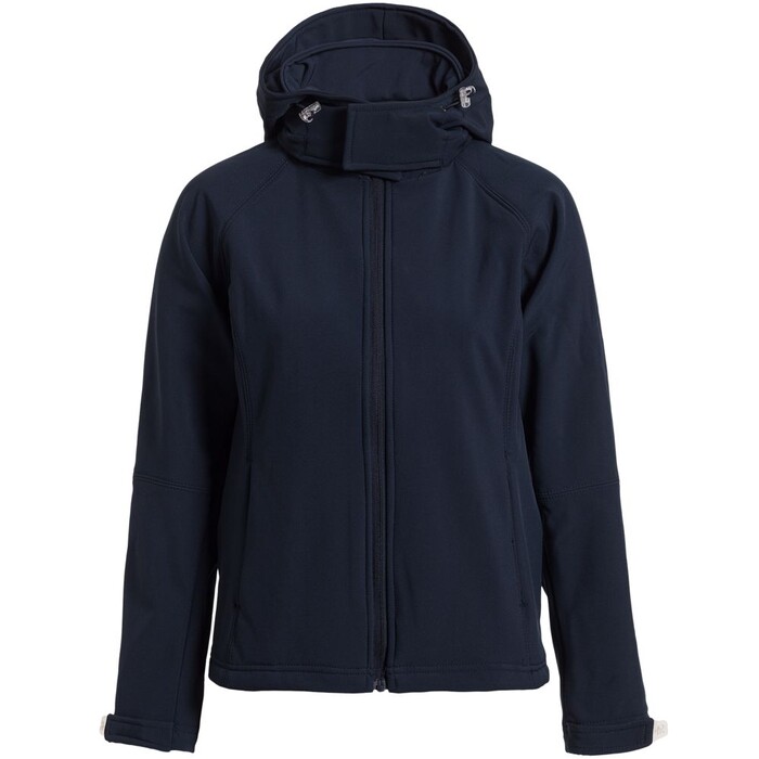 Куртка женская Hooded Softshell темно-синяя, размер L G-JW9370031L фото 1