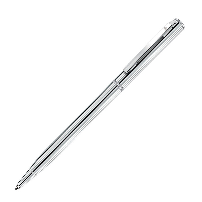 Ручка шариковая SLIM SILVER серебристый HG-1100/47 фото 1