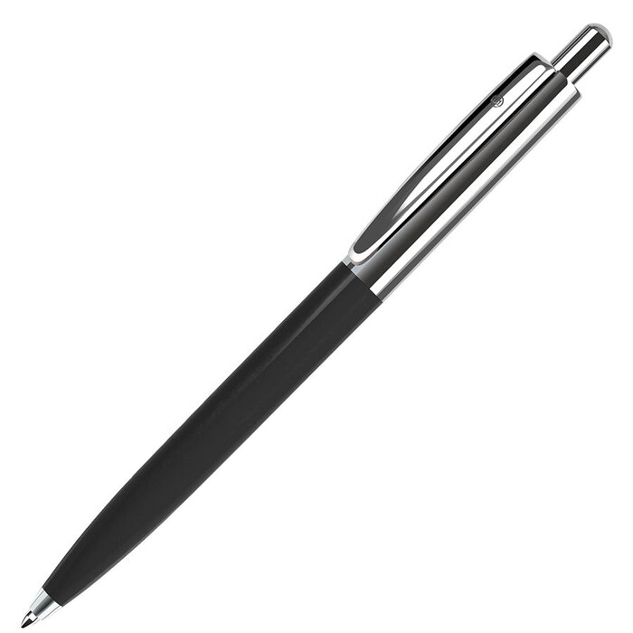 Ручка шариковая BUSINESS черный, серебристый HG-1330/35 фото 1