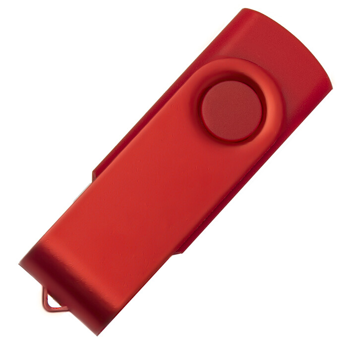 USB flash-карта DOT (16Гб), красный, 5,8х2х1,1см, пластик, металл HG-19328_16Gb/08 фото 1