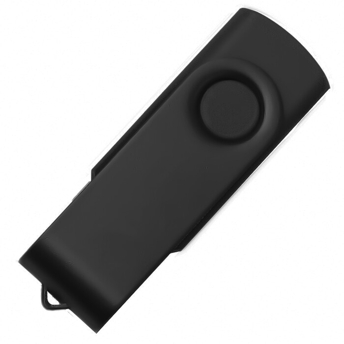 USB flash-карта DOT (16Гб), черный, 5,8х2х1,1см, пластик, металл HG-19328_16Gb/35 фото 1