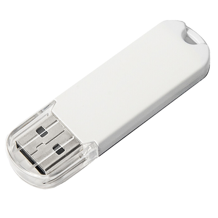 USB flash-карта UNIVERSAL (8Гб), белая, 5,8х1,7х0,6 см, пластик HG-19330_8Gb/01 фото 1