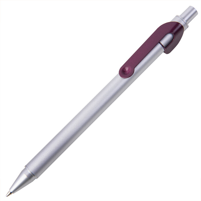 Ручка шариковая SNAKE бордовый, серебристый HG-19603/13 фото 1