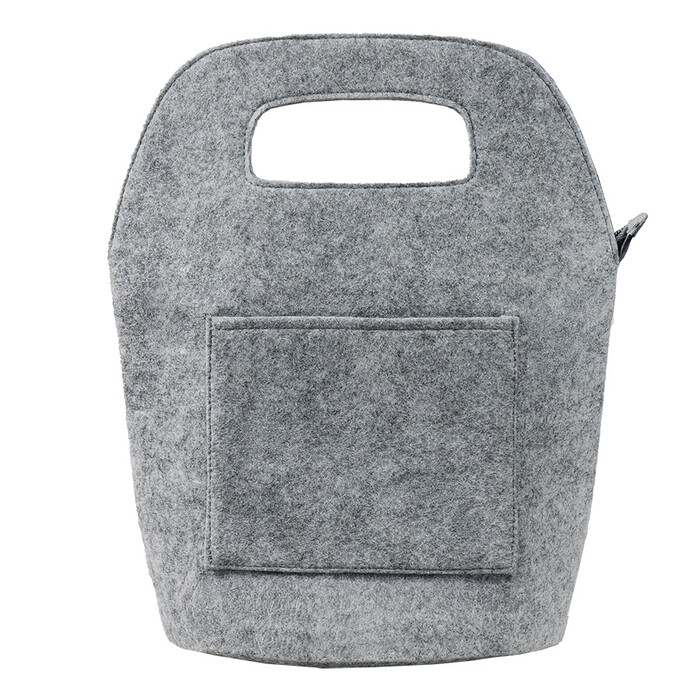 Термосумка "FELTY", 34 x 22 x 15 см, фетр серый меланж HG-2462/29 фото 1