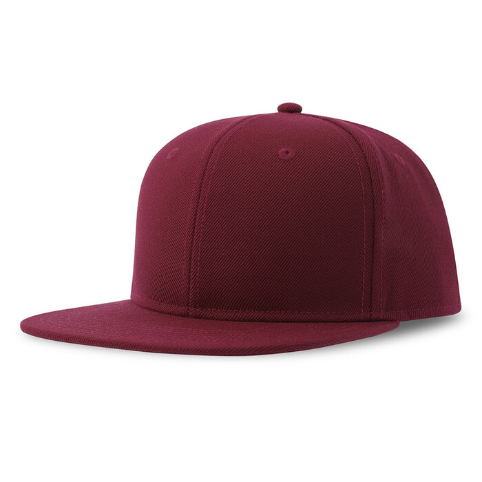 Бейсболка SNAP BACK-S, 6 клиньев, пластиковая застежка темно-красный HG-25424-S.13 фото 1