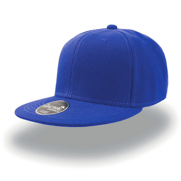 Бейсболка SNAP BACK, 6 клиньев, пластиковая застежка синий HG-25424.22 фото 1