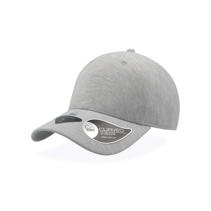 Бейсболка UNI-CAP PIQUET, без панелей и швов, без застежки серый HG-25482.29 фото 1