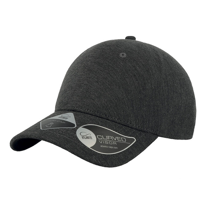 Бейсболка UNI-CAP PIQUET, без панелей и швов, без застежки темно-серый HG-25482.30/L_XL фото 1