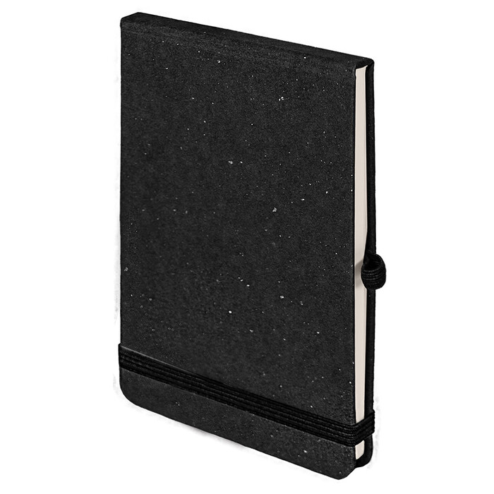 Блокнот MEMO, размер 90х140 мм, черный, блок в клетку HG-33906/35 фото 1