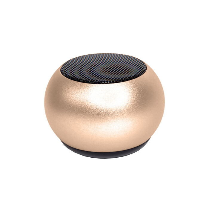 Мини-колонка ELLIPSE mod. 2 портативная, 3 Вт, золото золотистый HG-39203/49 фото 1