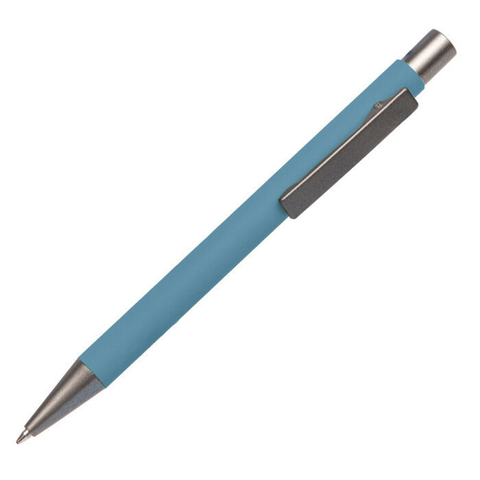 Ручка шариковая FACTOR голубой, серый HG-40392/22/30 фото 1