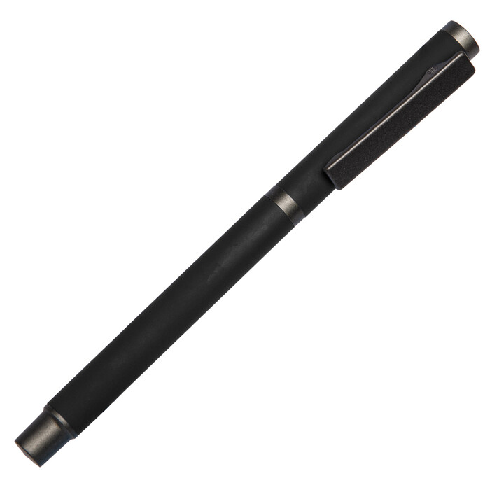 Ручка шариковая TRENDY черный, серый HG-40397/35/30 фото 1