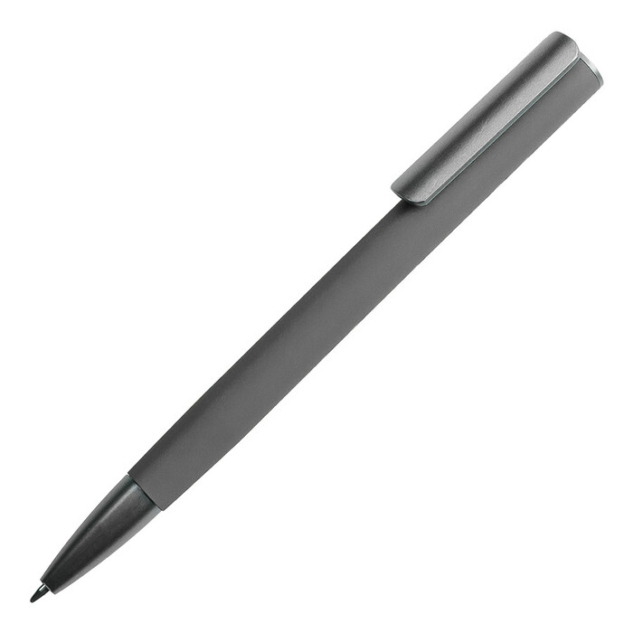 Ручка шариковая ELEGANCE с покрытием soft touch серый, темно-серый HG-40399/29/30 фото 1