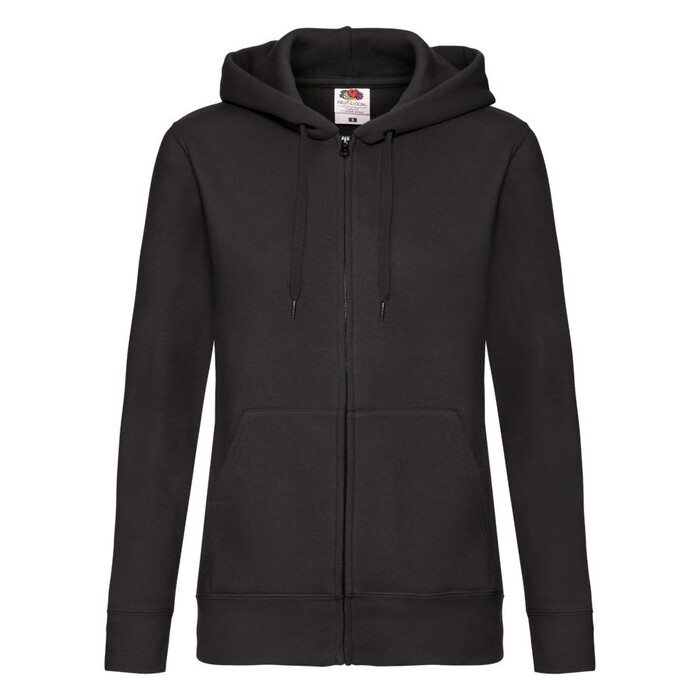 Толстовка женская LADY-FIT HOODED SWEAT JACKET 280 черный HG-621180.36/L фото 1