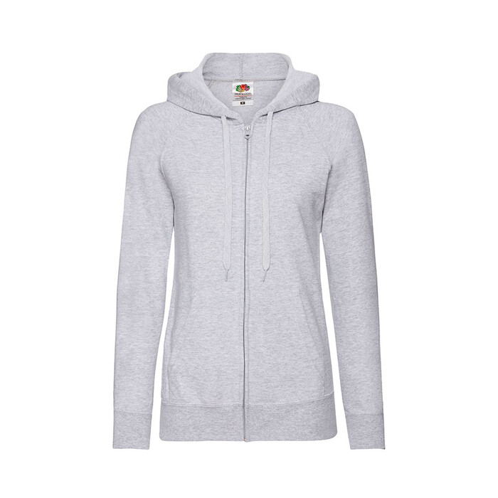 Толстовка женская без начеса LADIES LIGHTWEIGHT HOODED SWEAT 240 серый HG-621500.94/2xl фото 1