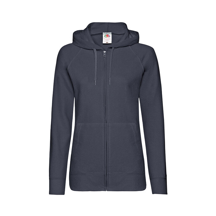 Толстовка женская без начеса LADIES LIGHTWEIGHT HOODED SWEAT 240 темно-синий HG-621500.az/l фото 1