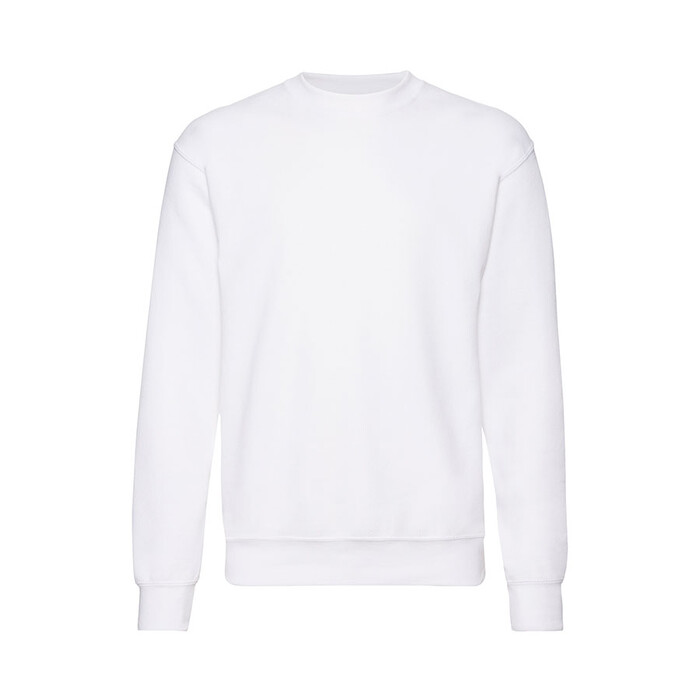 Свитшот с начесом CLASSIC SET-IN SWEAT 260 белый HG-622020.30/3xl фото 1