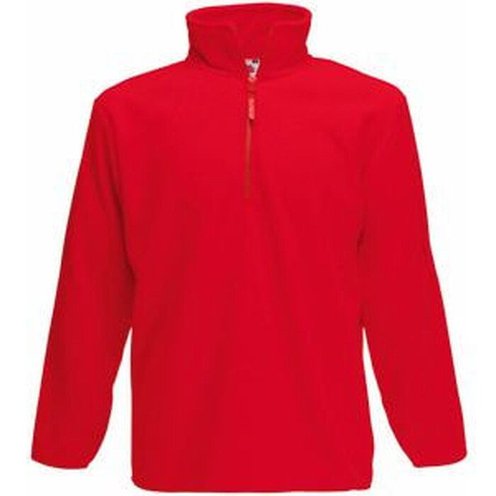 Толстовка мужская ZIP NECK MICRO 250 ярко-красный HG-625560.40/2XL фото 1