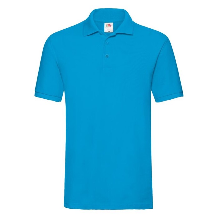 Поло мужское PREMIUM POLO 180 голубой лазурный HG-632180.zu/l фото 1