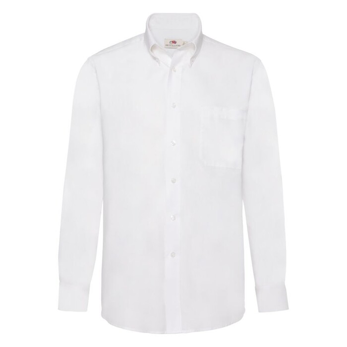 Рубашка мужская LONG SLEEVE OXFORD SHIRT 130 белый HG-651140.30/2xl фото 1