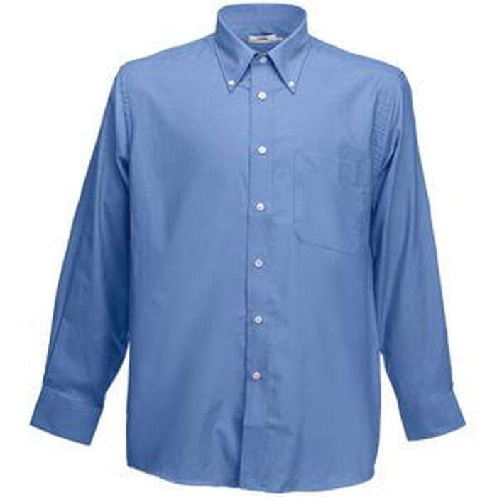 Рубашка "Long Sleeve Oxford Shirt" синий HG-651140.rc/2xl фото 1