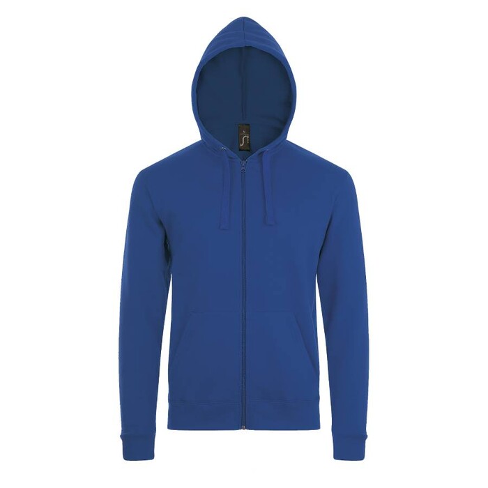 Толстовка худи унисекс на молнии STONE 260 ярко-синий HG-701714.241/2XL фото 1