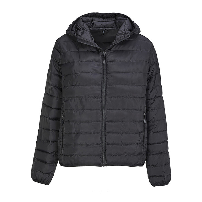 Куртка женская "STREAM HOODED" 280 Т черный HG-704445.312/S фото 1