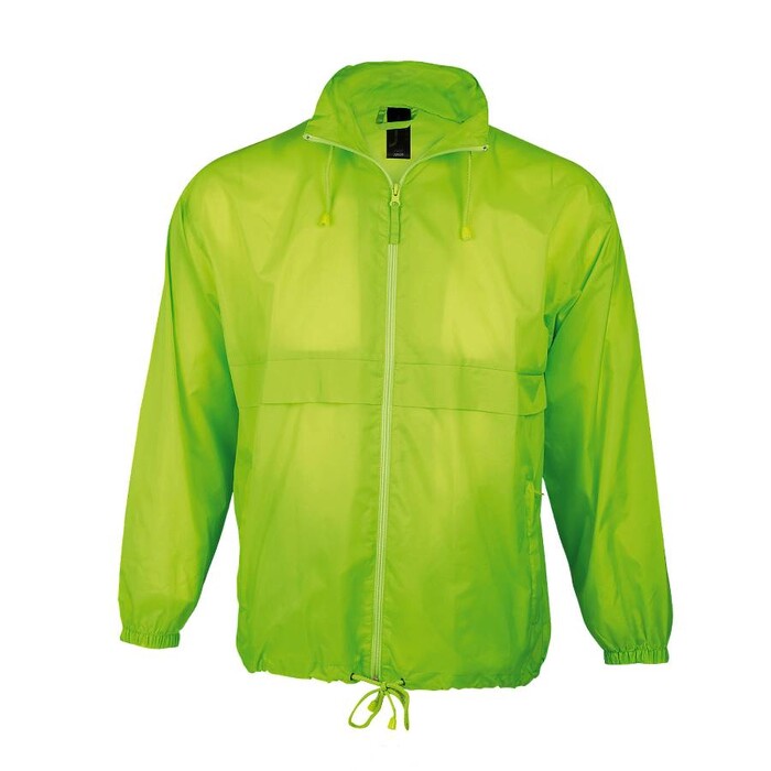 Ветровка водоотталкивающая унисекс SURF лаймовый HG-732000.282/2XL фото 1