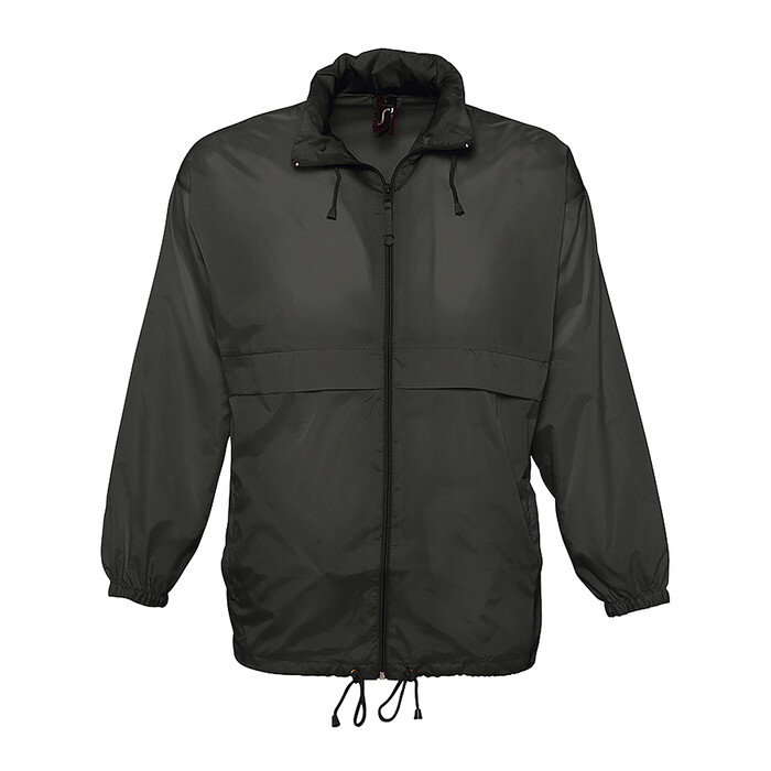 Ветровка водоотталкивающая унисекс SURF черный HG-732000.312/2xl фото 1