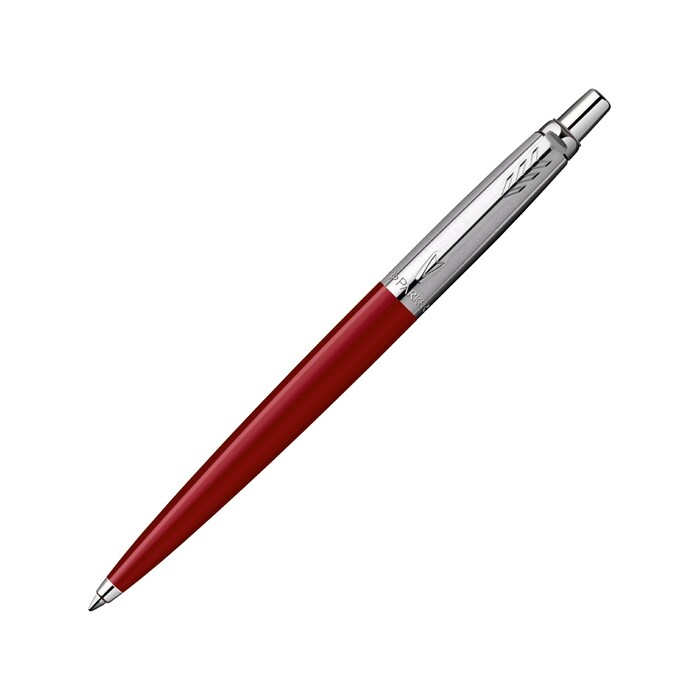 Шариковая ручка Parker Jotter K60, цвет: Red красный, серебристый OA-0033330 фото 1