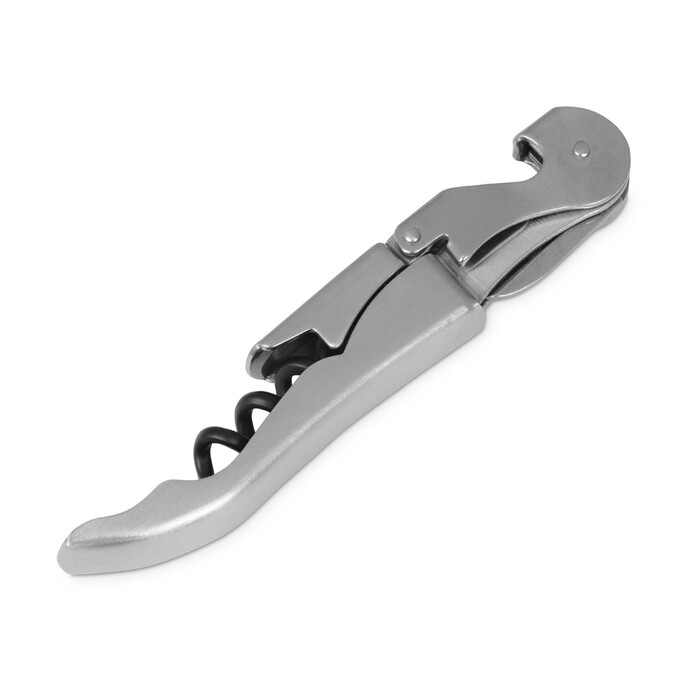 Нож сомелье из нержавеющей стали Pulltap's Inox, серебристый черный, серебристый OA-00480621 фото 1
