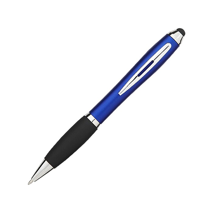 Шариковая ручка-стилус Nash ярко-синий/черный/серебристый OA-10690302 фото 1
