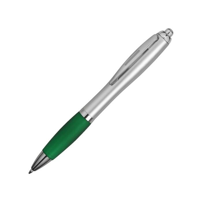 Шариковая ручка Nash серебристый/зеленый OA-10707701 фото 1